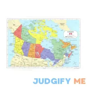 Painless Learning Canada Map Placemat