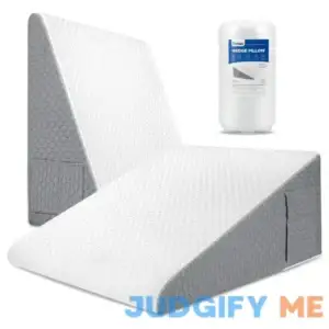Forias Wedge Pillows 12" Bed Wedge Pillow for Sleeping Acid Reflux After Surgery Triangle Pillow Wedge for Sleeping Gerd Snoring