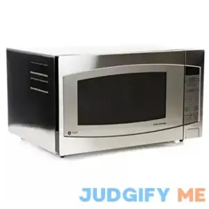 used Ge Jes2251sj 2.2 cu. ft. Countertop Microwave in Stainless Steel with Defrost and Sensor Controls