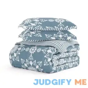 Elgin Daisy Medallion Reversible Down-Alternative Comforter Mistana