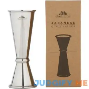 A Bar Above Premium Japanese Jigger with 8 Measurements Inside