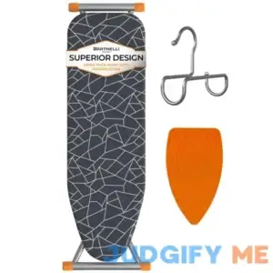 Bartnelli Ironing Board Space-Saving and Ultimate Iron Board Experience 13x43