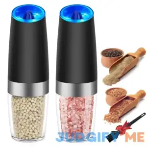 Enutogo Electric Salt and Pepper Grinder Set