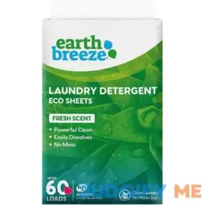 Earth Breeze Laundry Detergent Sheets 90 Detergent Sheets 30 Sheets Per Pack