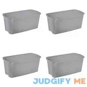 Sterilite 50 Gallon Tote Box Plastic