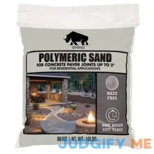 Rhino Power Bond Plus Polymeric Sand for Pavers and Stone Joints up to a Maximum of 2 inches
