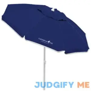 Caribbean Joe 6.5ft. Beach Umbrella with UV