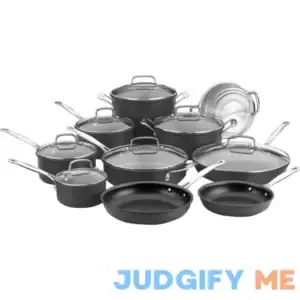 Cuisinart Chef's Classic Hard Anodized 17 Piece Cookware Set