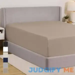 Gorilla Grip Fitted Stay in Place Bed Sheet Extra Deep Pocket Sheets