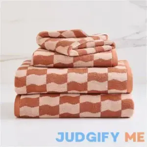 West Elm Wavy Block Towel Set