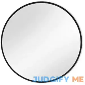 Mainstays 18" Traditional Plastic Round Wall Mirror