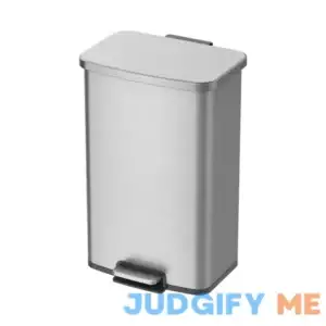 Better Homes & Gardens 13.2 Gallon Rectangular Stainless Steel Trash Can