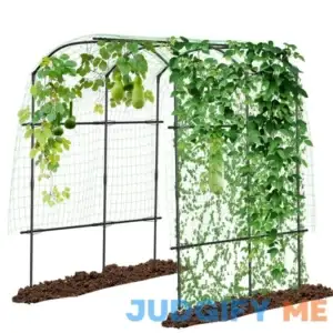 DoCred Tall Garden Arch Trellis for Climbing Plants