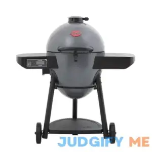 Char-Griller Akorn Auto-Kamado 20-inch Digital WiFi Charcoal Grill in Gray