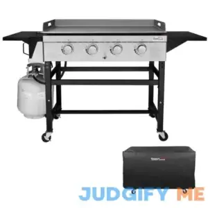 Royal Gourmet GB4001C 4-Burner 52000-BTU Propane Gas Grill Griddle