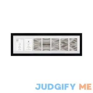 Place & Time 4" x 6" Black 7 Photo Collage Frame