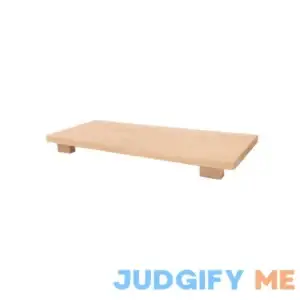 Better Homes & Gardens Rubber Wood Serve Footed Board