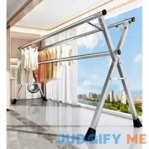Joybos Heavy Duty Stainless Steel Foldable Clothes Drying Rack F225