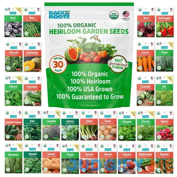 Back to the Roots 100% Heirloom Organic Back to the Roots 100% Heirloom Organic