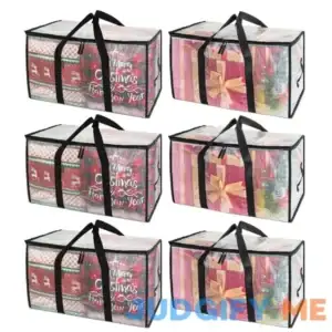 BALEINE 6-Pack Oversized Moving Bags with Reinforced Handles