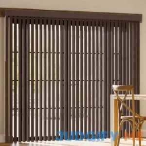 Vertical Blinds Faux Wood