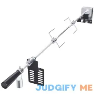 VEVOR Universal Grill Rotisserie Kit for Grills Electric BBQ Grill with 110V 9W Motor