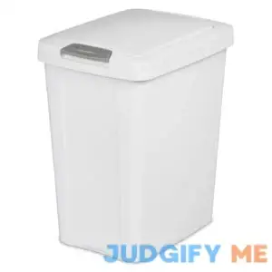 Sterilite TouchTop Wastebasket