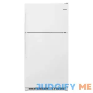 Whirlpool 20.5-cu ft Top-Freezer Refrigerator (White) | WRT311FZDW