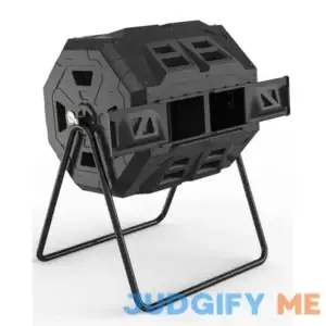 EJWOX 2021 Upgraded Tumbling Composter with Compost Thermometer