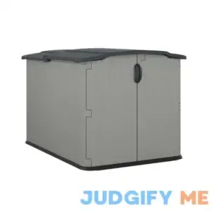 Suncast 4 ft. x 6 ft. Resin Horizontal Storage Shed with Floor Kit