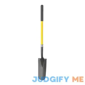One Stop Gardens 46 in. Fiberglass Handle Drain Spade