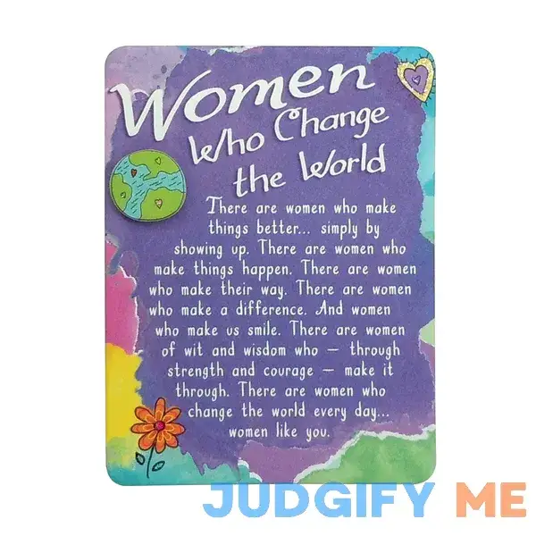 Blue Mountain Arts Women Who Change the World Miniature Easel Print with Magnet Blue Mountain Arts Women Who Change the World Miniature Easel Print with Magnet