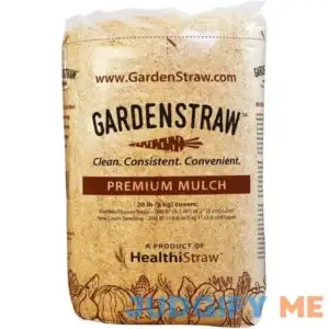 HealthiStraw GardenStraw All-Natural Sustainable Garden Straw Mulch