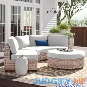 Larrissa Indoor/Outdoor Cushion Cover Latitude Run Fabric