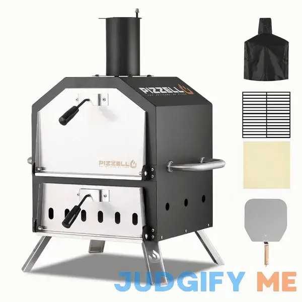 Pizzello Outdoor Pizza Oven Wood Fired 2-layer Pizza Ovens Outside Pizza Maker with Stone Pizzello Outdoor Pizza Oven Wood Fired 2-layer Pizza Ovens Outside Pizza Maker with Stone