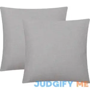 Mainstays Solid Texture Decorative Square Throw Pillow