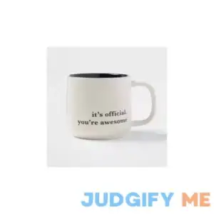 Threshold Stoneware You're Awesome Cream Mug