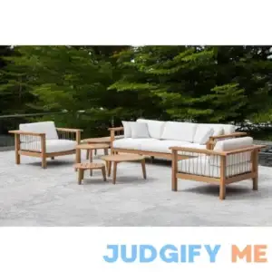 OASIQ Maro Sunbrella Outdoor Ottoman Cushion by Gijs Papavoine Fabric