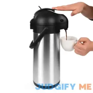 Cresimo ZBS09997668 101 Oz 3L Airpot Thermal Carafe / Lever Action / S