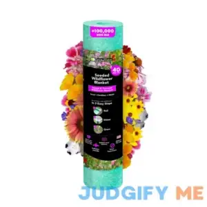 Growtrax Seeded Wildflower Blanket Annual & Perennial Wildflower Mix