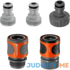 Gardena 5 Piece Water Tight Fit Quick Connect Set