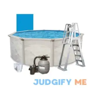 Aquarian Weekender II Round 52" Tall Above Ground Pool Package LESECHO