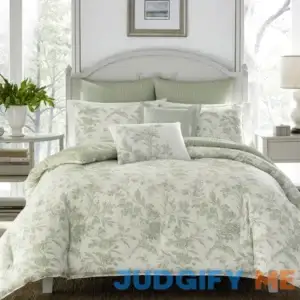 Laura Ashley Natalie Cotton Reversible Comforter Set
