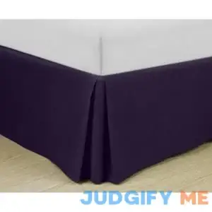 Swift Home Easy Fit Basic Pleated Bed Skirt King