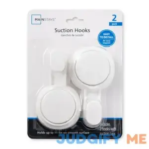 Mainstays Powerful Removable and Reusable Vacuum Suction Cup