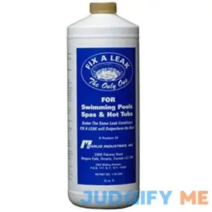 Marlig Industries Fix-A-Leak by Marlig for Swimming Pool Spa Hot Tub Leaks 32 oz