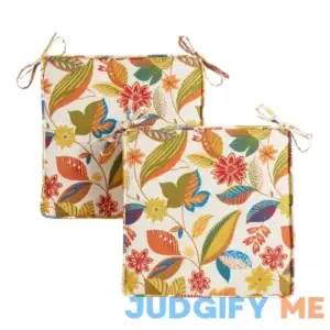 Greendale Home Fashions 18 inch x 18 inch Square Outdoor Chair Pad