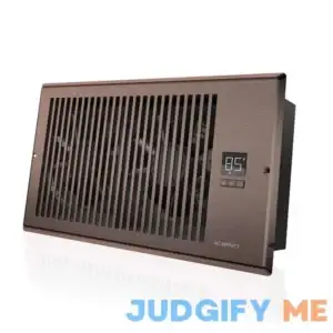 AC Infinity AIRTAP T6 Quiet Register Booster Fan with Thermostat 10-Speed Control