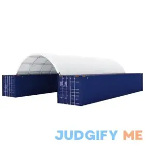 Shipping Container Canopy Shelter 20'x40' 11oz PE
