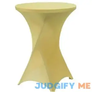 Black Cocktail Spandex Table Cover